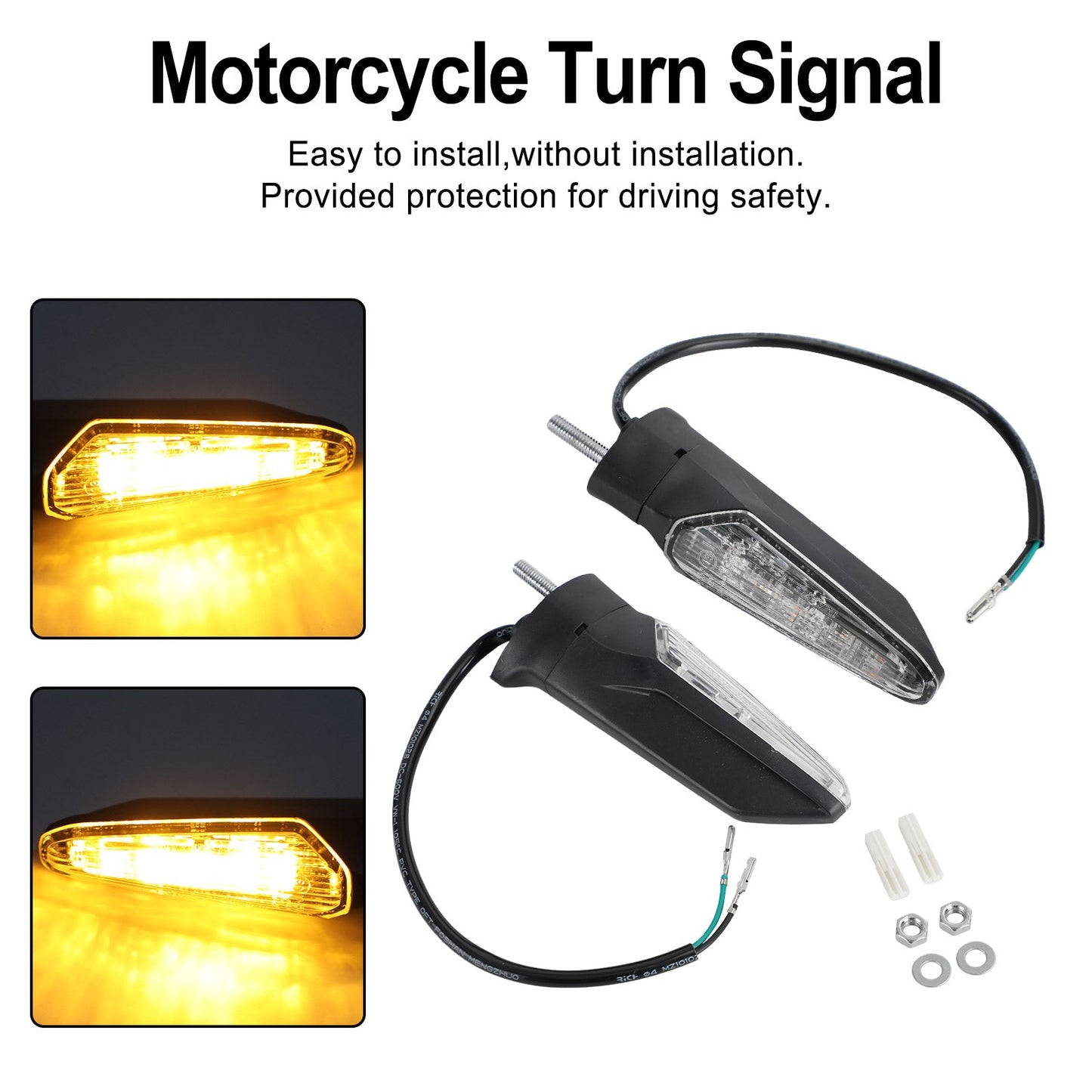 2015-2017 HONDA CRF1000L Africa Twin Front Rear LED Turn Signal Light Champoo