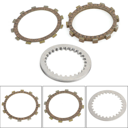 Clutch Kit Steel & Friction Plates for Yamaha XV XVS 125 250 Virago 1997-2017