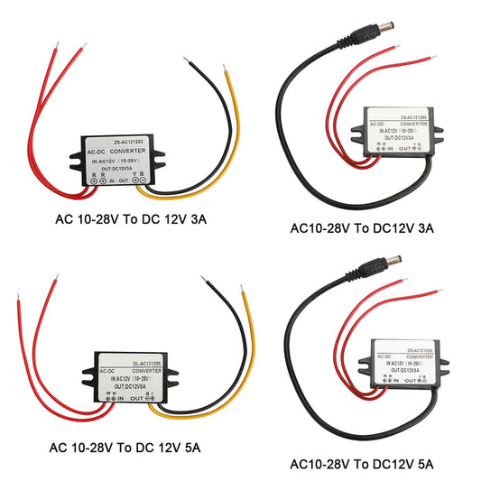 AC 10-28V To DC 12V 3A Buck Converter Ac-Dc Step Down Power Supply Module