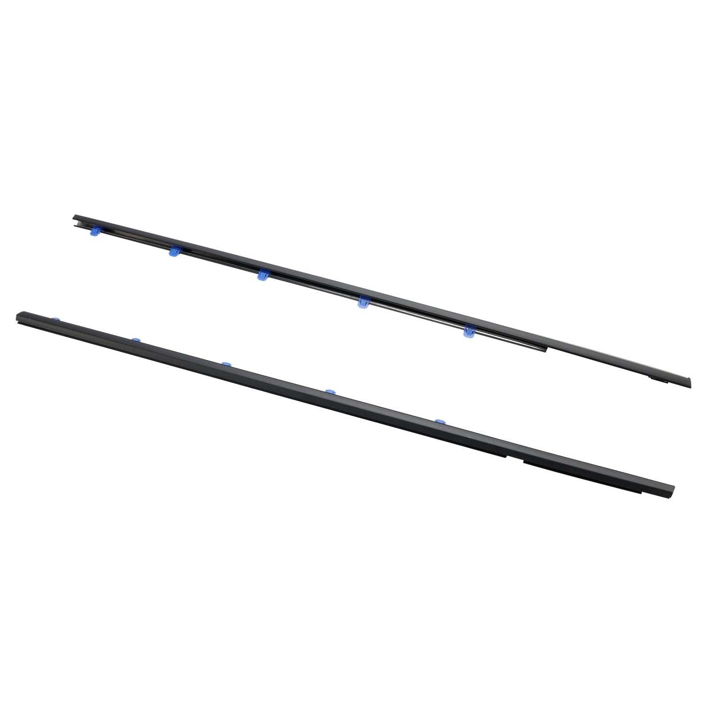 2012-2015 Honda Civic Coupe 2D Left+Right Weatherstrip Belt Molding 72450-TS8-A01 72410-TS8-A01
