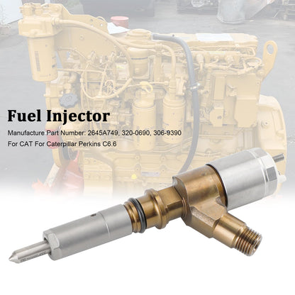 CAT Caterpillar Perkins C6.6 1PS Fuel Injector 2645A749 320-0690 306-9390