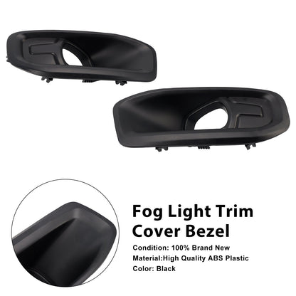 Dodge Ram 2500 3500 2019-2024 Pair Fog Light Bezel Trim 68449341AA