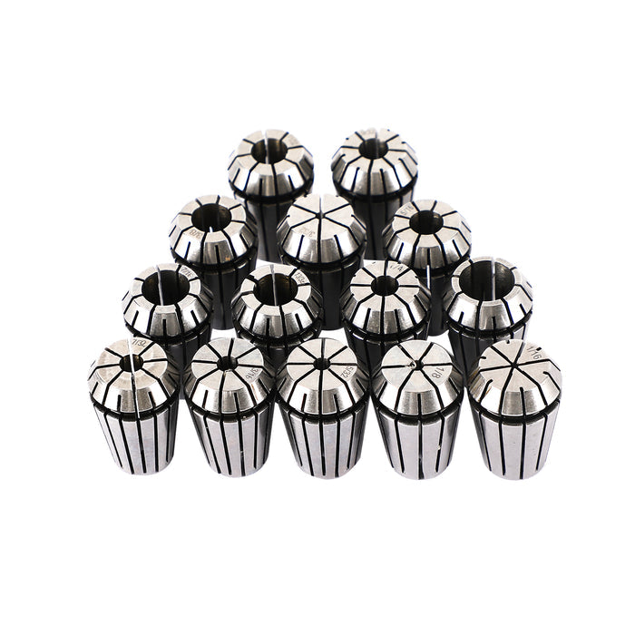 CNC Milling Lathe Engraving Machine, 7Pcs ER20(1/8"-1/2") ER20 Spring Collet Set