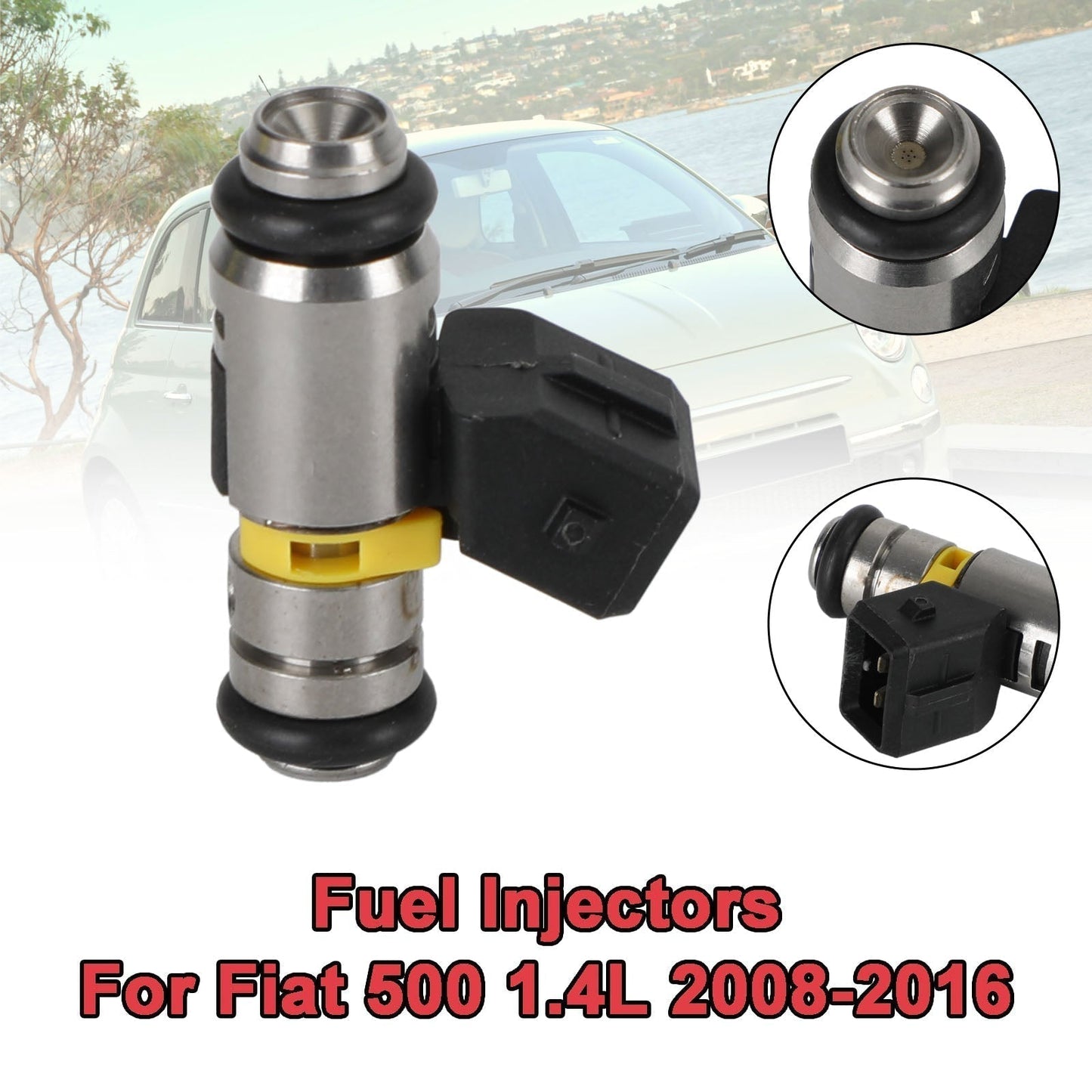 2012-2016 Fiat Punto 1.4L 71792994 Fuel Injectors IWP160 77363790