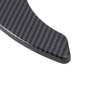 2015-2020 Volkswagen MK7 MK7.5 Golf Golf-R GTI Carbon Look Steering Wheel Paddle Shifter Extension Covers