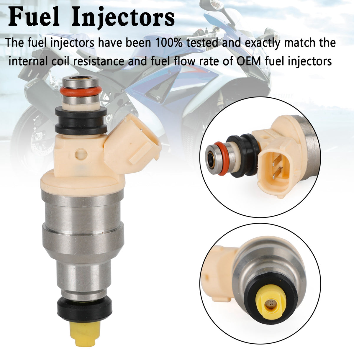 Suzuki Sidekick 1992-1998 15710-58B00 Fuel Injectors