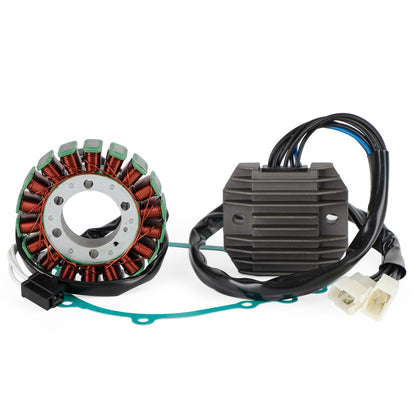 2005 Kawasaki ZX636 Ninja ZX-6R ZX636C1H Magneto Stator 21003-0023 + Voltage Rectifier 21066-0016 + Gasket 11061-0113