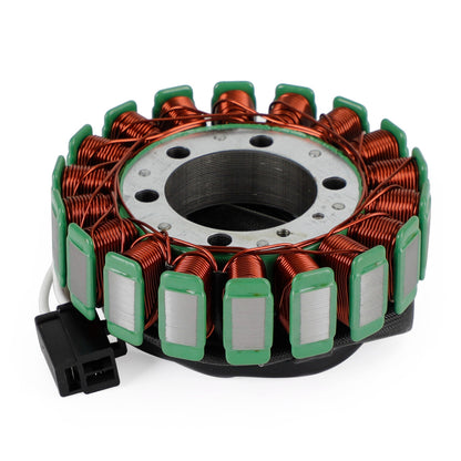 2005 Kawasaki ZX636 Ninja ZX-6R ZX636C1H Magneto Stator 21003-0023 + Voltage Rectifier 21066-0016 + Gasket 11061-0113
