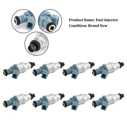 1988-1991 Ford F250 F350 F53 7.5L V8 8PCS Fuel Injectors 0280150759