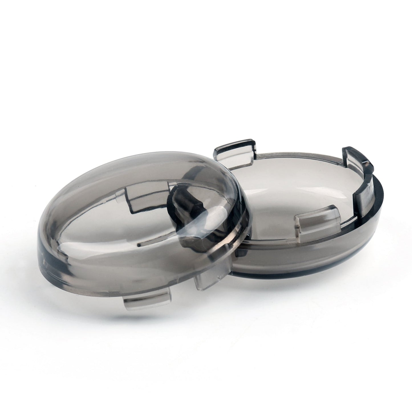 Plastic Turn Signal Light Lens For Cover For Harley Electra Glide Heritage Softail Champoo