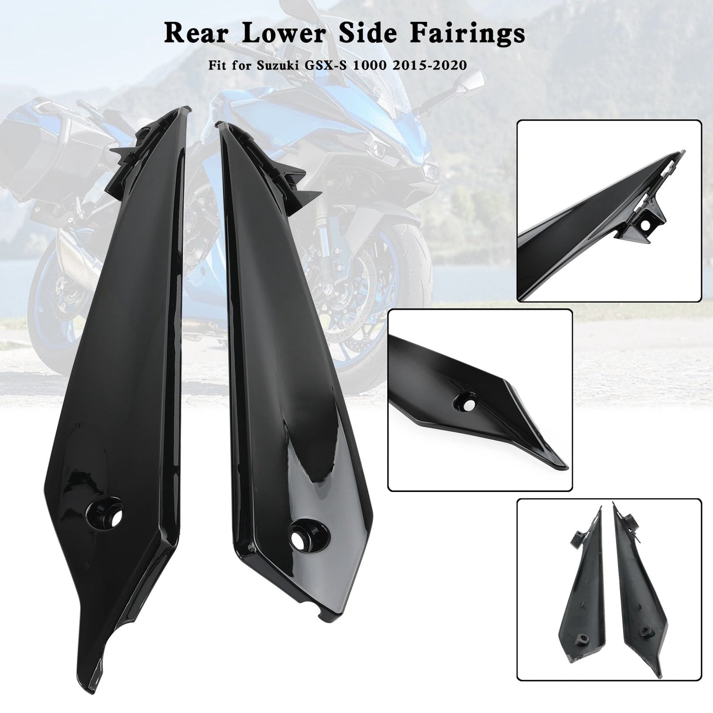 Rear Lower Side Fairings For Suzuki GSX-S 1000 2015-2020