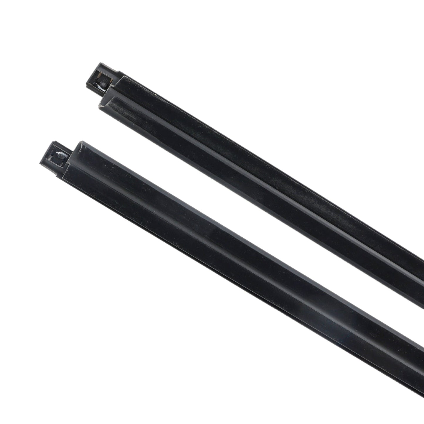 2008-2017 Dodge Challenger 2pcs 55399123AG 55399122AG Front Door Window Belt Weatherstrip