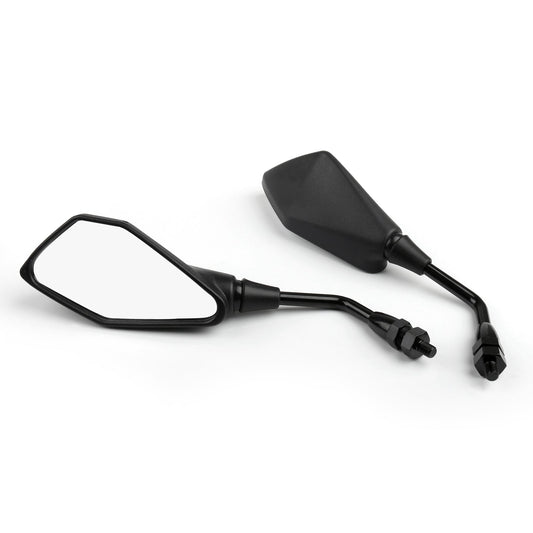 10mm Rearview Mirrors For Kawasaki ER650 ER-6N 12-16 ZR800 Z800 13-16 Z250SL