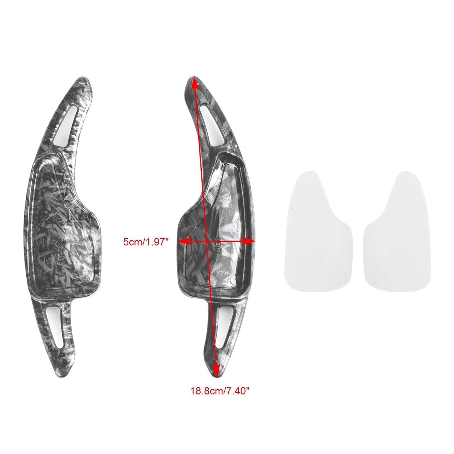 2014-2019 Chevy Corvette C7 Steering Wheel Paddle Shifter Extensions