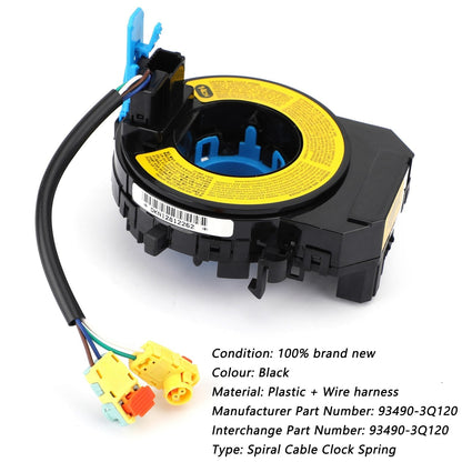 2011-2013 Hyundai Elantra DOHC-MPI 93490-3Q120 Airbag Squib Spiral Cable Clock Spring