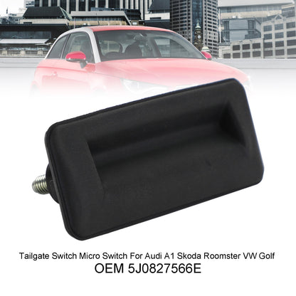 2007/03-2015/05 Skoda Roomster Praktik 5J All engines Tailgate Switch Micro Switch 5J0827566E