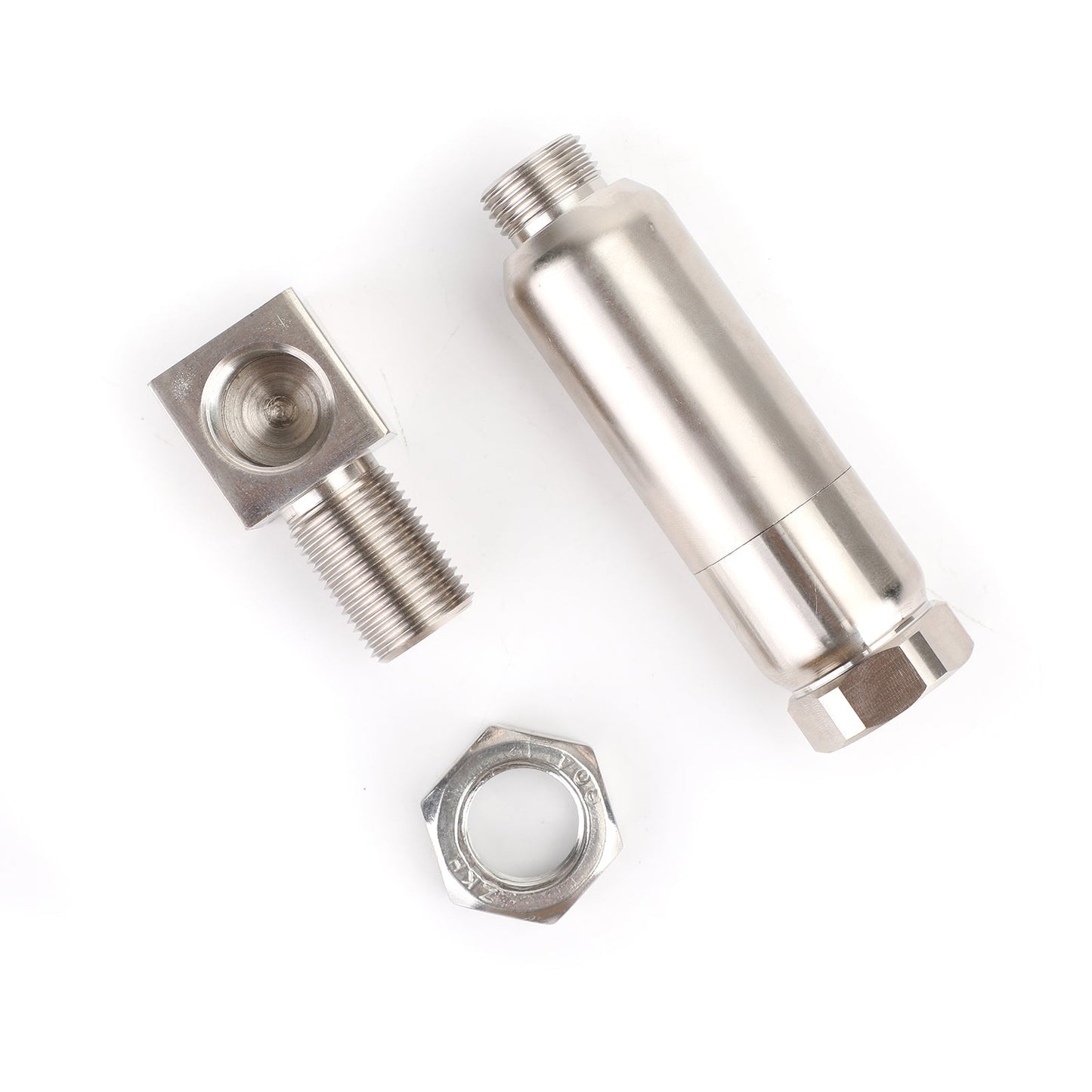M18 X 1.5 90 Degree O2 Oxygen Sensor Angled Extender Spacer O2 Extension