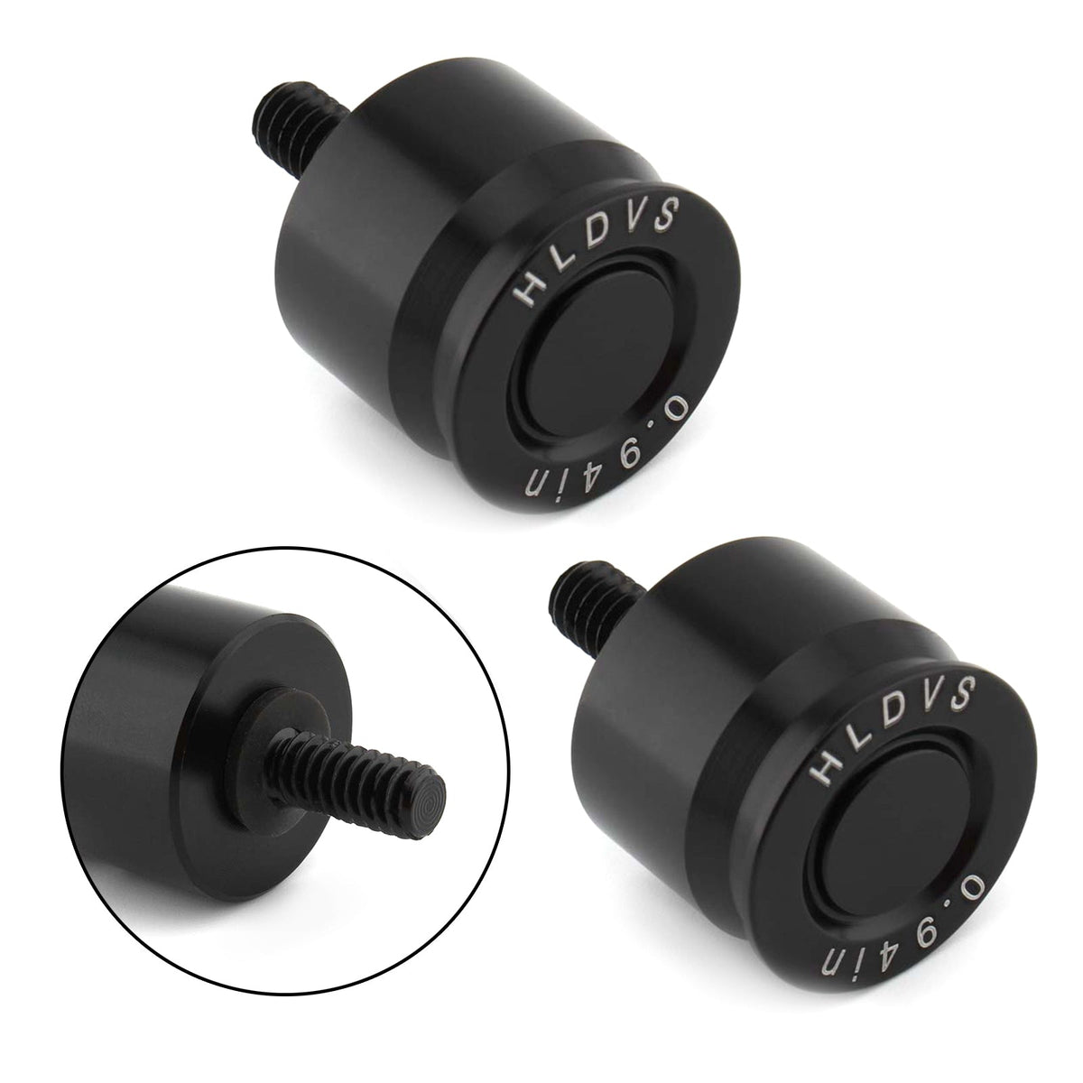 2X Seat Bolt Aluminum Anodized For Dyna Softail Sportster Road King Glide Gold