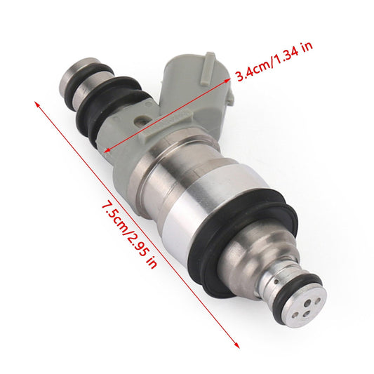 1992-1993 Lexus ES300 3.0L V6 23250-62030 6Pcs Fuel Injectors