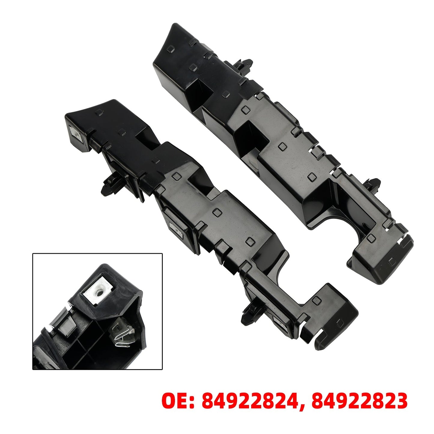 2021+ GMC Yukon, Yukon XL Front Bumper Bracket Guide LH+RH 84922824 84922823