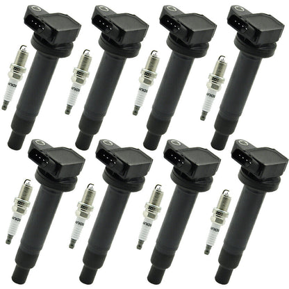 2003-2009 Lexus GX470 4.7L 8PCS Ignition Coil+Spark Plug UF230 90080-91180
