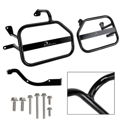 Black Saddlebag Support Mounting Bracket For Honda Ct125 20-22 Trail 125 21-22