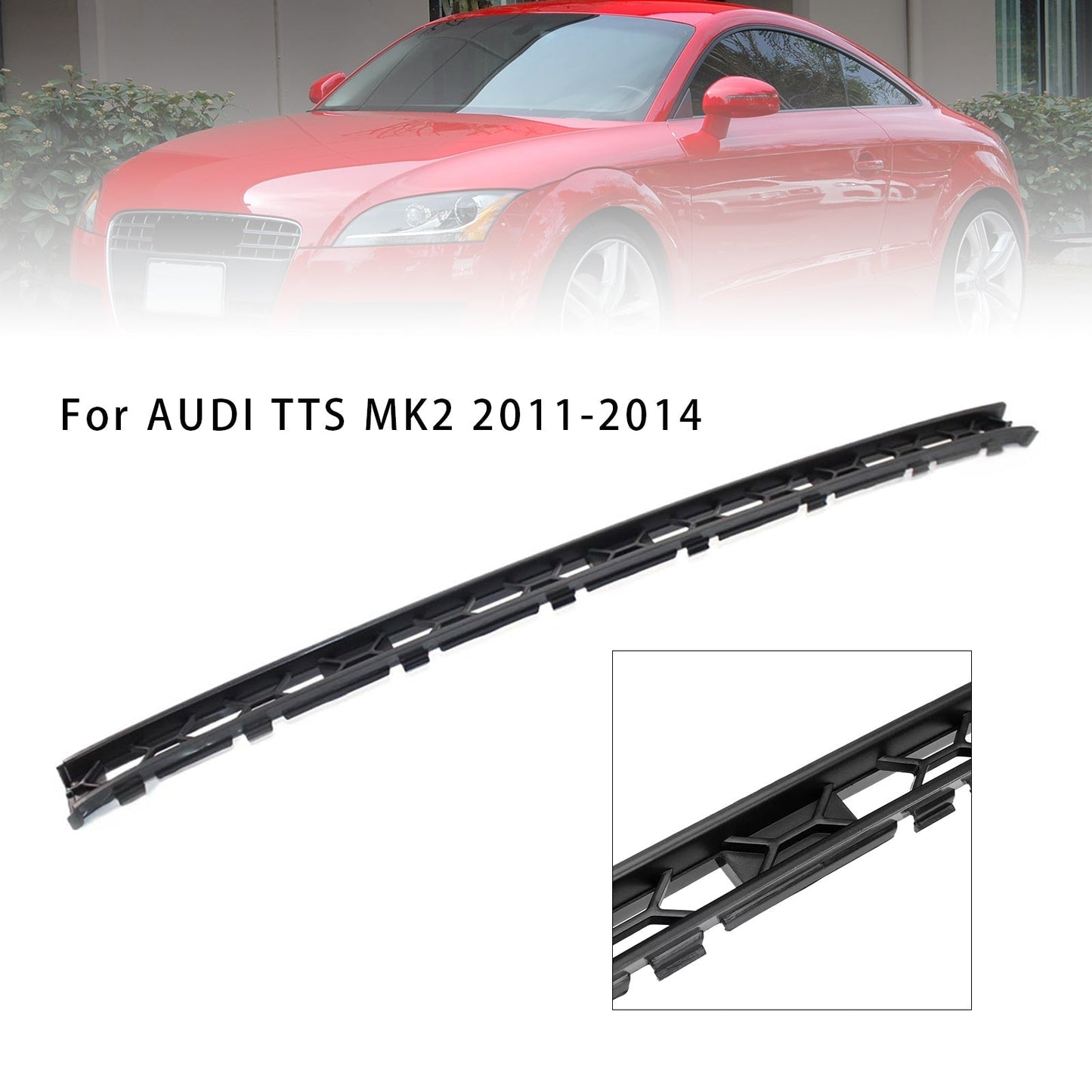 2011-2014 AUDI TTS MK2 Front Bumper Lower Center Grille 8J0807697H