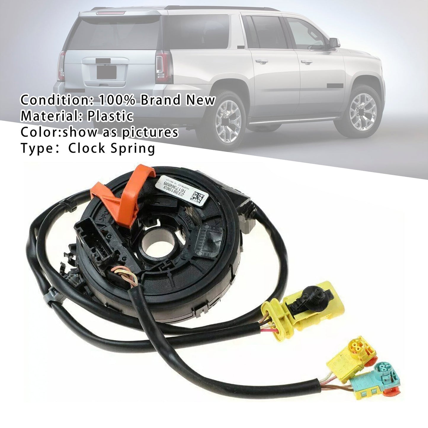 2015-2019 Chevrolet Suburban Tahoe Yukon Clock Spring 23381963