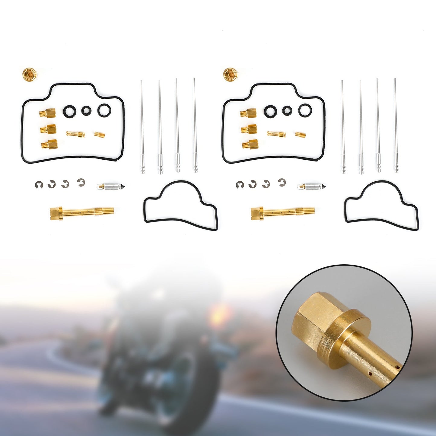 Suzuki RGV250 Gamma VJ21 VJ22 2PCS Carburetor Carb Rebuild Repair Kit