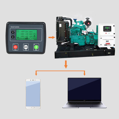DSE4520 LCD Screen 3?Phase Mains Detection Control Board Generator Controller