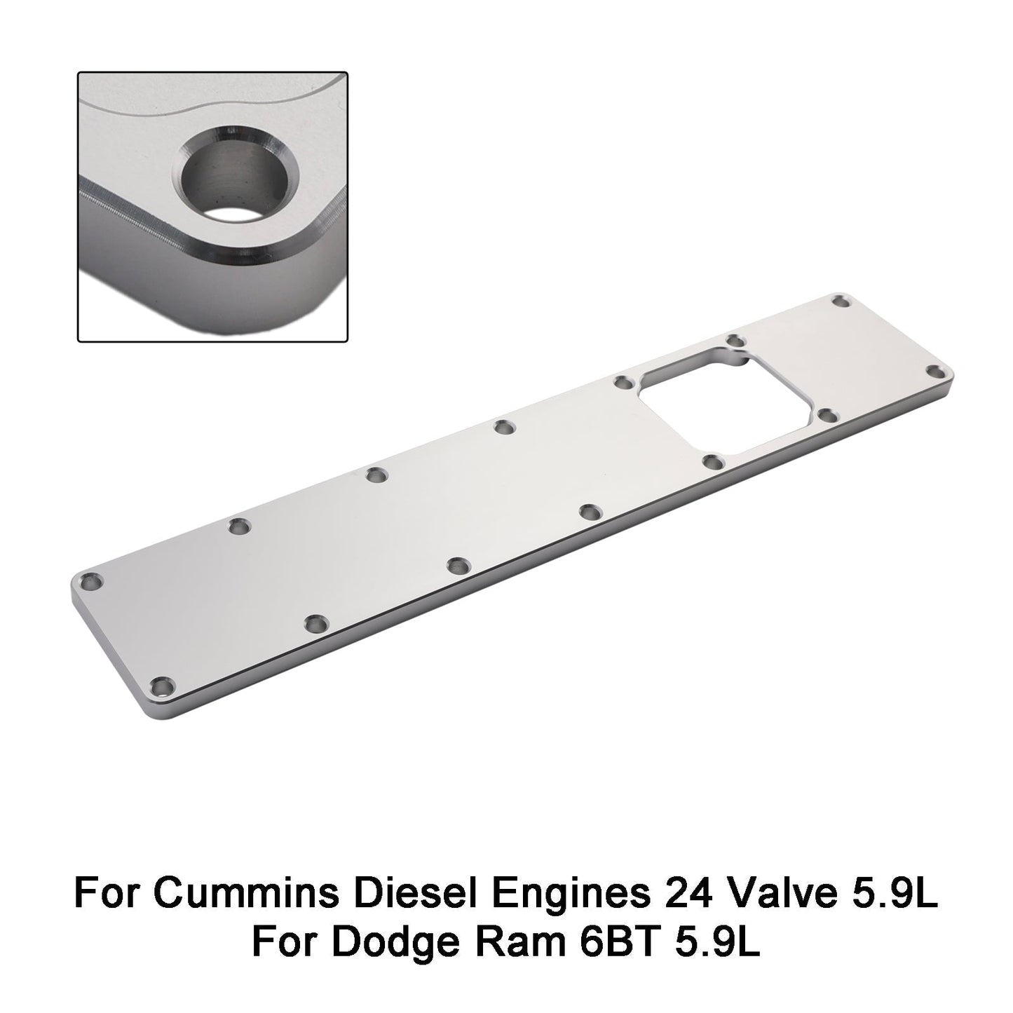 Dodge Ram Cummins 6BT Diesel 5.9L Intake Manifold Plenum Plate 24V 551714