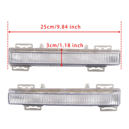 2013-2016 Mercedes Benz W166 GL-Class LH RH Pair Daytime Run Lamp Fog Light A0999065700