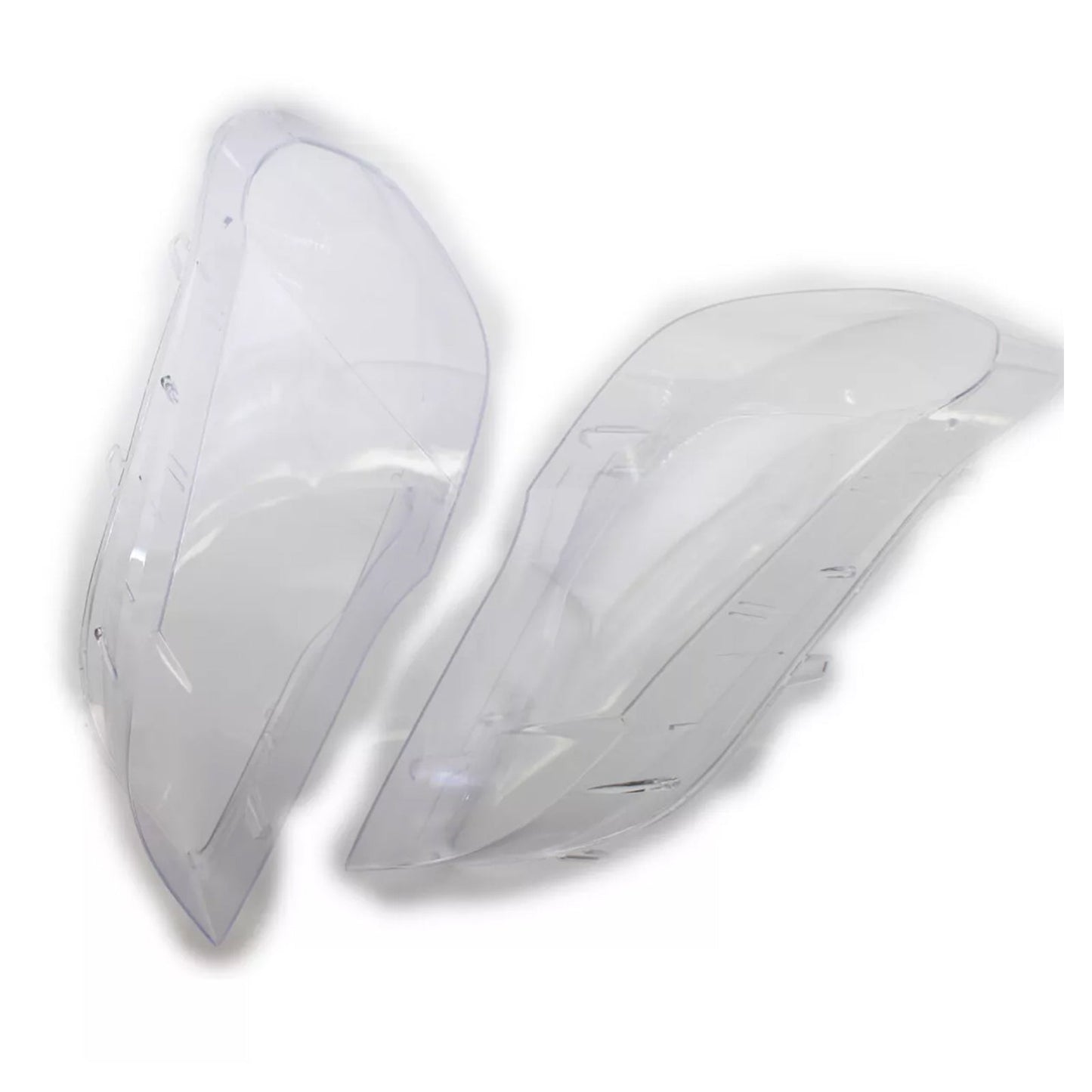 2007-2013 BMW X5 E70 2PCS Clear Headlight Lens Cover Headlamp Left + Right 63117288996 63117288998