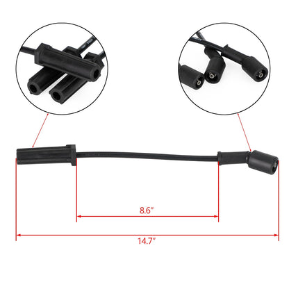 2006-2007 Buick Rainier 5.3L-V8 8PCS Square Ignition Coil+Spark Plug+Wires 12611424 8125706160 D510C UF413 12570616