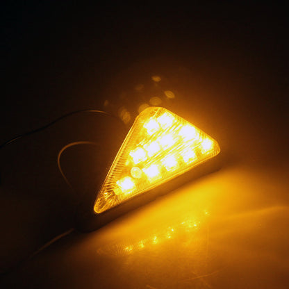LED Flush Mount Turn Signal For Honda CBR 600/F4i/929/1000 RR Yamaha R6 R1 Champoo