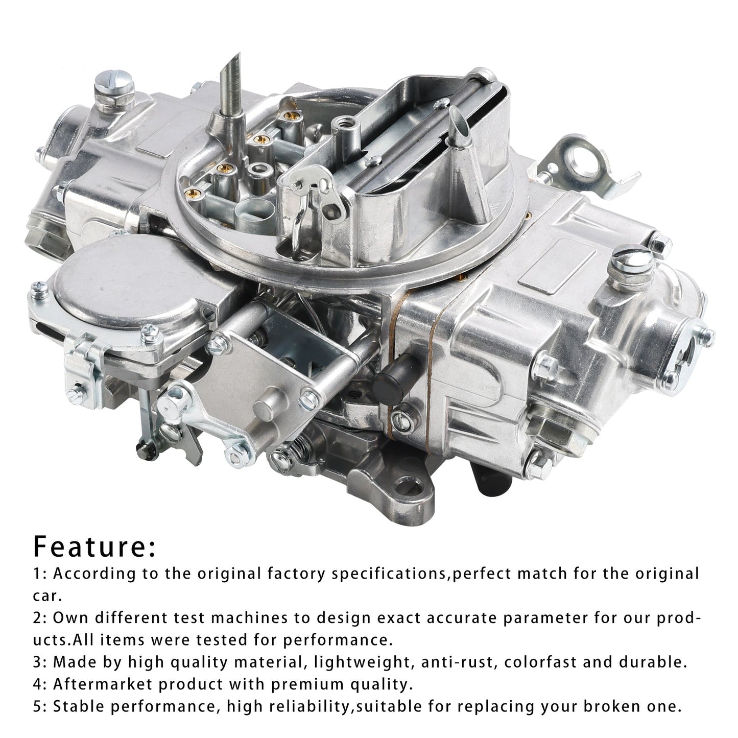 Holley 4-Barrel Carburetor 750 CFM Manual 0-3310S