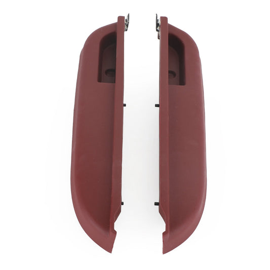 1990-1994 Chevrolet GMC Front Left+Right Door Armrest 15691217 15691218 Red