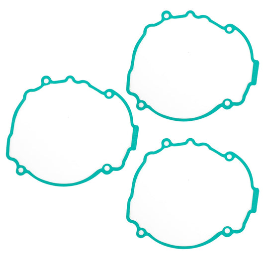 3pcs 1997-2008 144 SX 125 SX EXE SXS EXC MXC 200 SM EGS Jackpinner Left side Ignition Cover Gasket 50330040000 50330040100