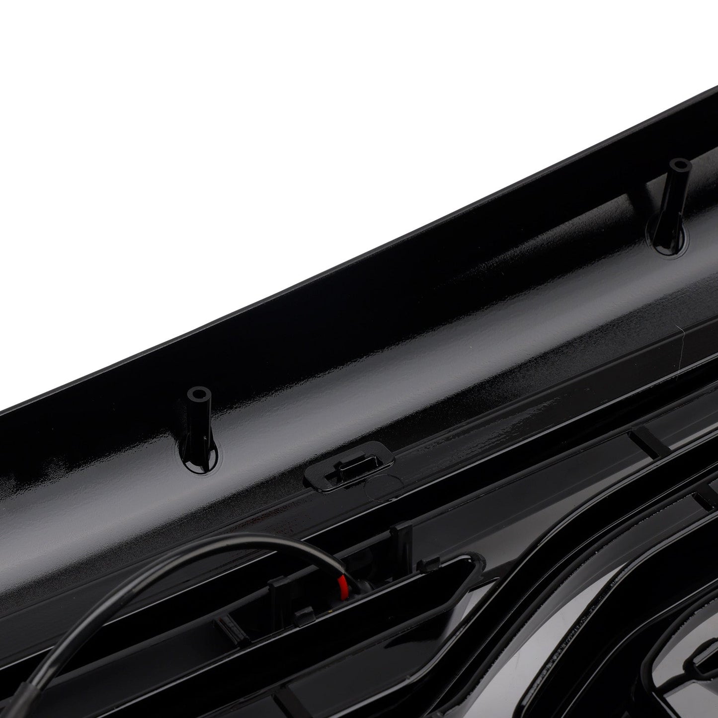 2010-2018 Ram 2500/3500 Laramie Black Front Bumper Grille W/ Led Light