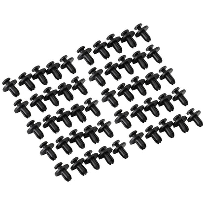 50x 6mm Fairing Clip Screw Rivets Panel Trim For Suzuki GSX, Burgman, V-Strom