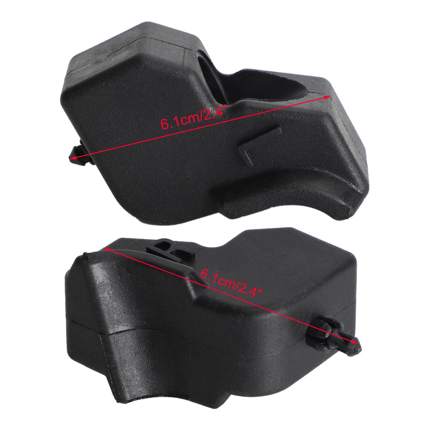 2015-2021 Ford F-150 2PCS Left & Right Side Tailgate Rubber Bumper Cushion