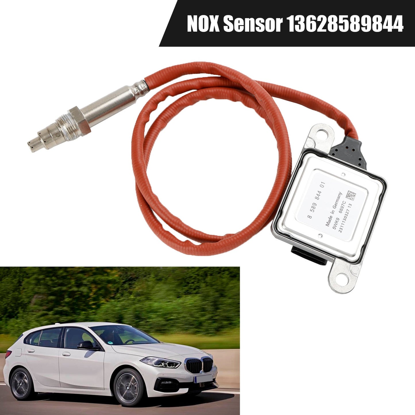 2016-2017 BMW X3 Rear Position 2 Nox Sensor 13628589844 5WK96697C