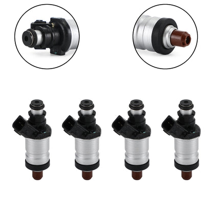 EX SI Vtec Honda Acura Integra Accord Civic 4PCS Fuel Injectors 06164P2J000