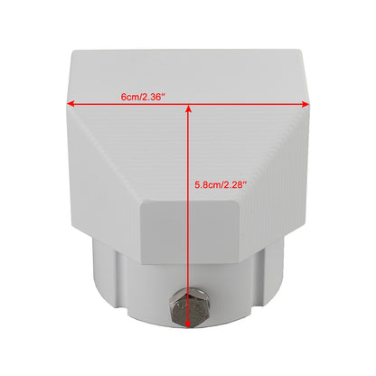 2PCS Alminum Replacement Part End Plug Solid Dometic SUNCHASER II Awning