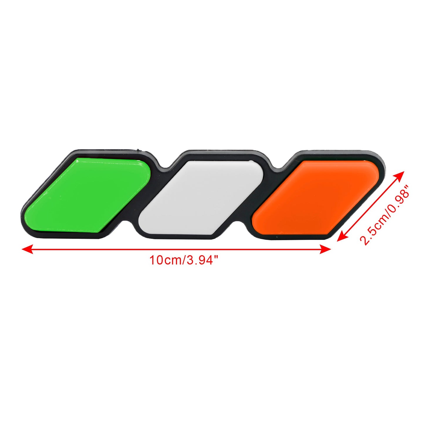 Toyota Tacoma TRD Tundra RAV4 Tri-Color Grille Badge Emblem Car Accessories