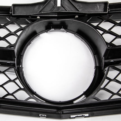 Mercedes Benz 2008-2014 C-Class W204 C250 C300 C350 Front Bumper Grill Black Replacment Grill