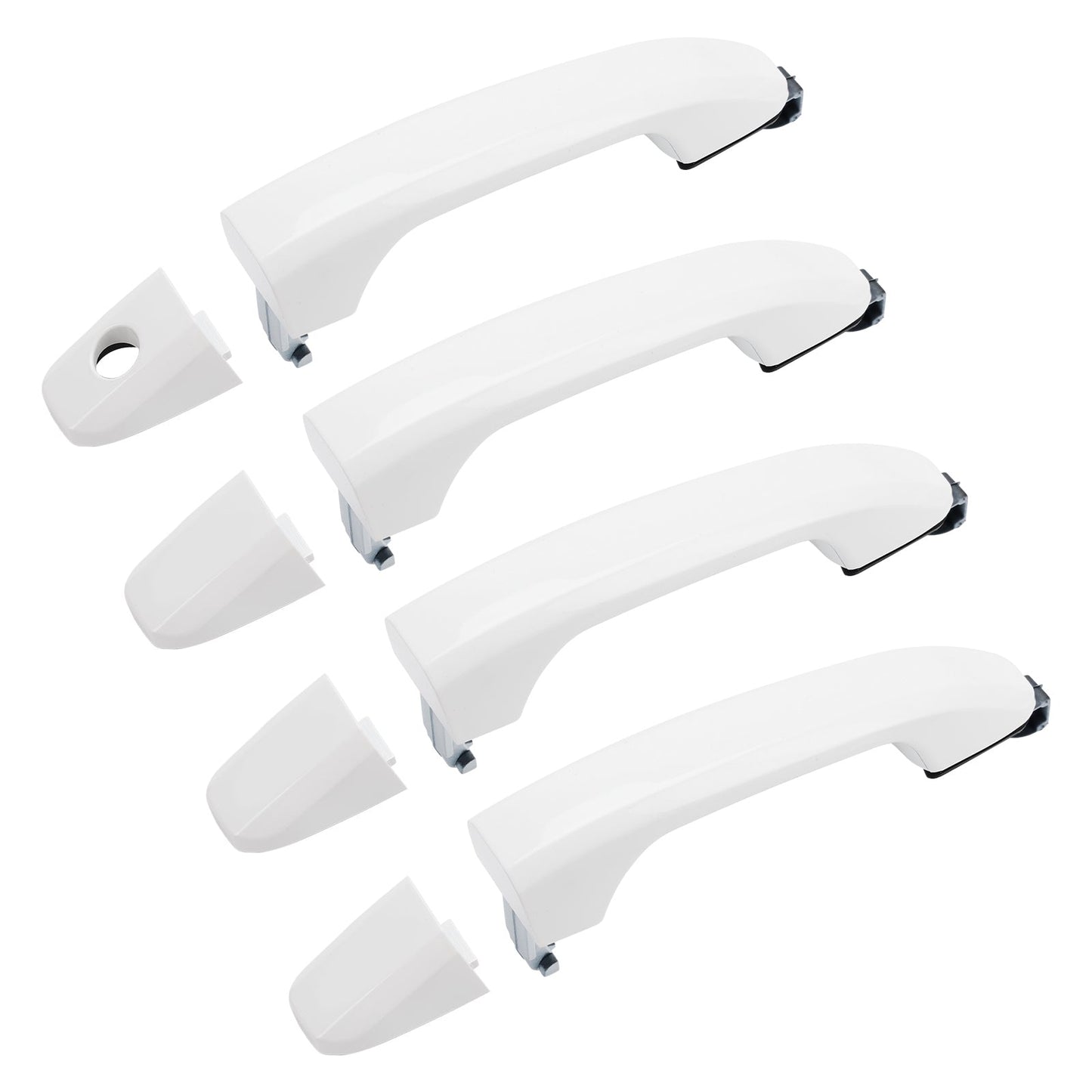 2015-2019 GMC Sierra Chevrolet Silverado 2500HD & 3500HD 4PCS Exterior Door Handle 13583891 13593680