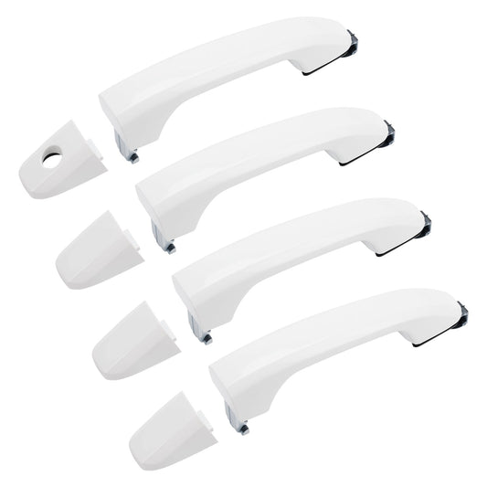 2015-2019 GMC Sierra Chevrolet Silverado 2500HD & 3500HD 4PCS Exterior Door Handle 13583891 13593680