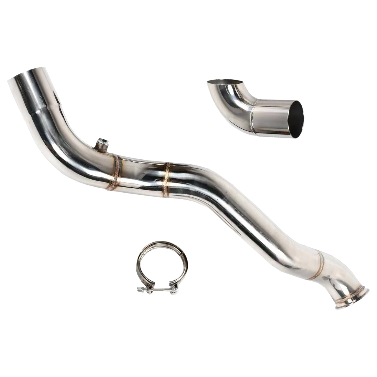 1999-2013 Chevy T4 turbo kit 4.8 5.3 6.0 6.2 vortec LS 3" v-band Exhaust Pipe