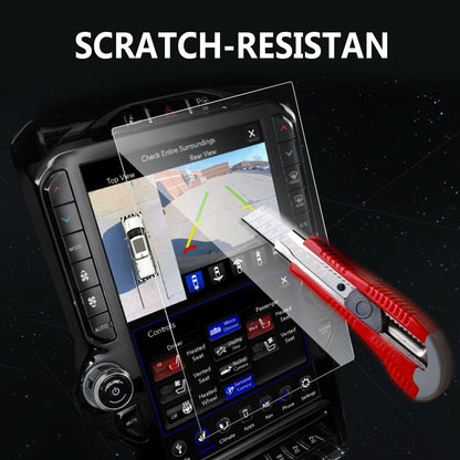 Car Navigation Screen Protector Tempered Glass Film Fits For 2020 Dodge Ram 1500